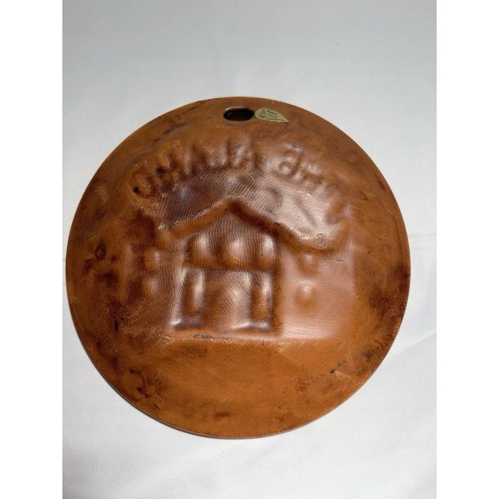 Vintage The Alamo 3D Souvenir Plate Wall Plaque‎ San Antonio Texas 8